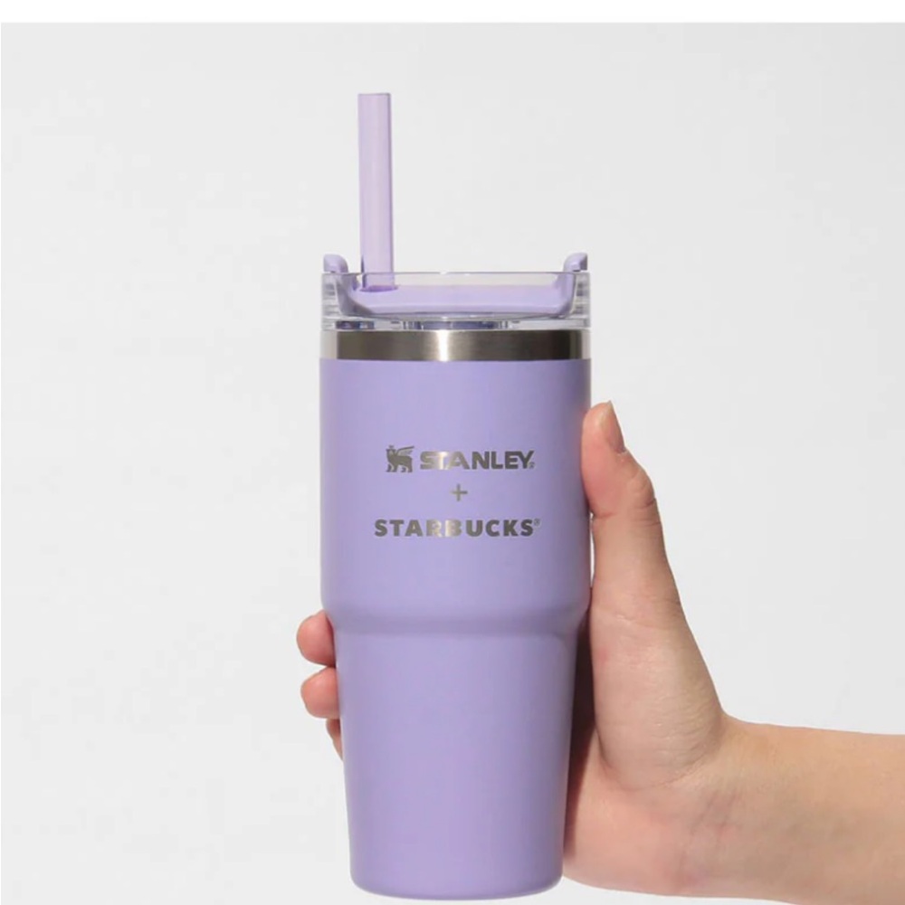Stanley + Starbucks Japan Limited Sakura Edition 2025 Purple Tumbler